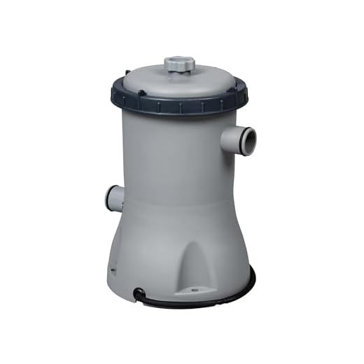 Bestway 58383 - Depuradora De Filtro De Cartucho 2.006 L/H Para Mangueras De Conexión De 32 Mm Para Filtros De Tipo Ii Para Piscinas Con Capacidad De 1.100-14.300 L, Multicolor, 27 X 25.1 X 35.9 Cm