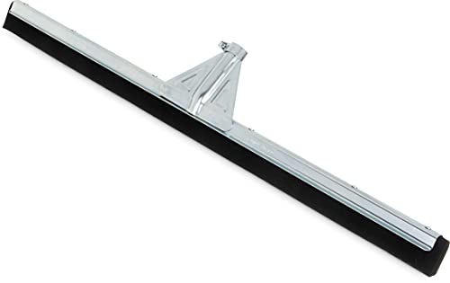 Image of SPARTA Flo-Pac Floor Rubber Squeegee Window Squeegee with Reinforced Metal Frame for Floor, Bathroom, Kitchen, Concrete, Tile, Garage, Commercial Use, 30 Inches, Black, (Pack of 10)