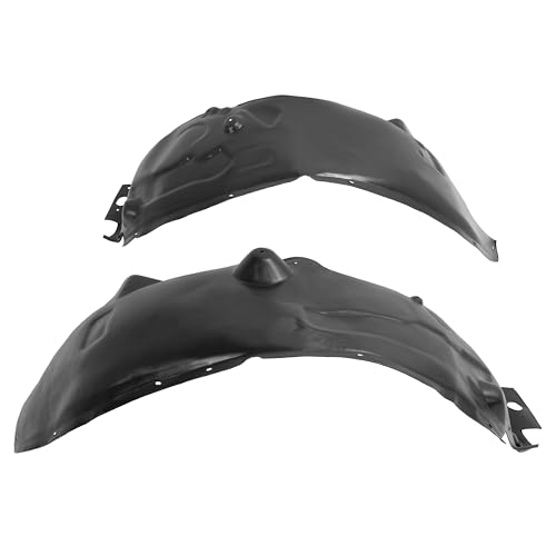 Image of ALMULOO Fender Liner Pair Compatible with 2011-2016 Ford F-250 /F-350 /F-450 /F-550 Super Duty,Replaces BC3Z16055A BC3Z16054B FO1248159 FO1249156,Wheel Liner Splash Shields Guard Inner Panel