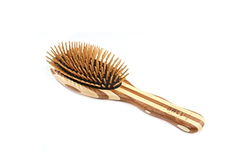 HAIR DOC Large Oval Wood Bristle Brush, 1 EA image 5