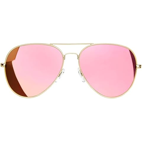 KANASTAL Oversized Pink Polarised Sunglasses Cover