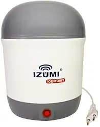 Iogurteira Elétrica Cinza Izumi Bivolt 1 Litro Modelo Novo!