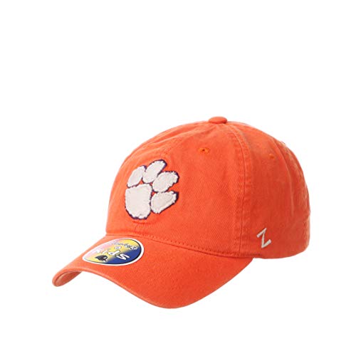 NCAA Clemson Tigers Adjustable Scholarship Hat Kids Team Color, Clemson Tigers Orange, Adjustable
