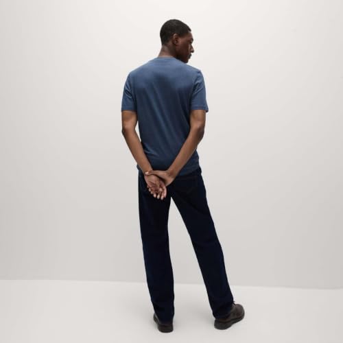 Image of Marks & Spencer Mens Solid Cotton Crew Neck Regular Fit T Shirt