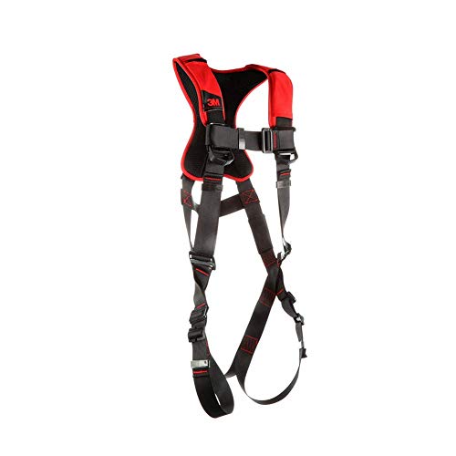 Image of 3M Protecta Comfort Vest-Style Harness 1161424, Black, Medium /Large, 1 Ea /Case