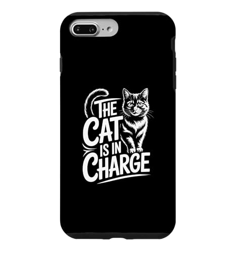 The Cat Is In Charge �X�}�z�P�[�X iPhone 7 Plus/8 Plus �p