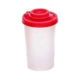 Gewürzdose Gewürz Jar Salz Pfeffer Shakers Feuchtigkeitssicher Set großer Salzschüttler, um Picknick im Freien zu gehen Kitchen Lunchboxen (Color : 1pc)