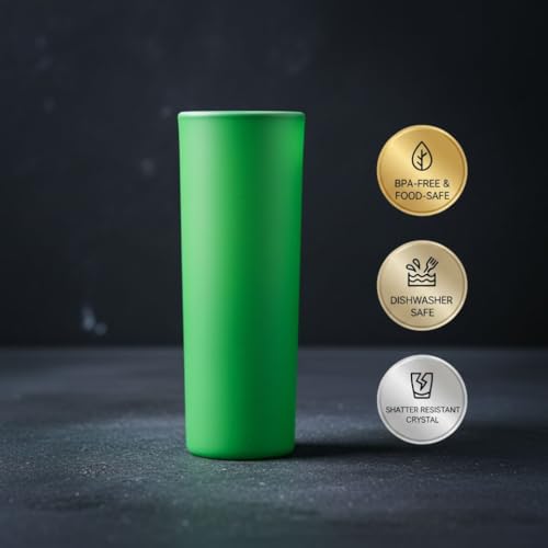 Image of Bar Box Shot Glasses (Set of 2) (Green)