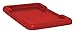 Quantum Storage Systems Red Lid, 25-1/8" L x 16" Red Polypropylene LID2516-8RD - 1 Each