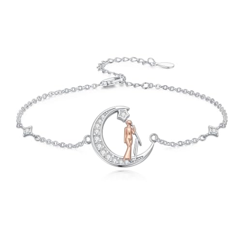 Bracelet guitare en argent 925 anti-allergie, le bijou musique qui dure toujours