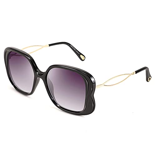 FEISEDY Oversized Butterfly Sunglasses for Women Fashion Charming Ladies Sunglass B27052