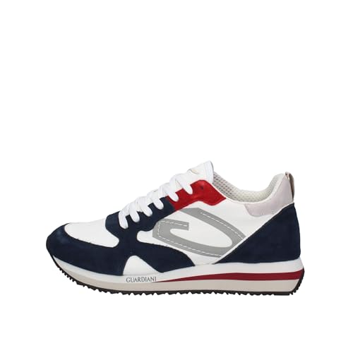 Colore: Bianco/nero GUARDIANI Sneakers Blu AGM220002_Blu_43
