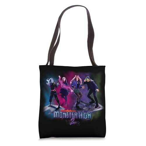 Bolso tote de Monster High Movie - Grupo en pose, tamaño 16 pulgadas miniatura 1