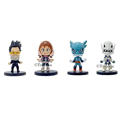 Image of Trunkin MHA My Hero Academia Set B Action Figure 12 Pcs Set Izuku Midoriya Bakugou Katsuki Ochaco Uraraka All Might Figurine Model Toy Figures