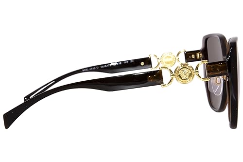 Versace VE4449D 541673 Sunglasses Women's Transparent Brown/Dark Brown 58mm3