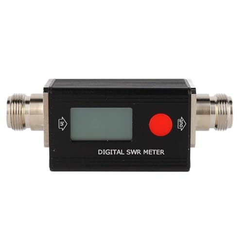 SWR Meter digital haute précision avec grand écran rétroéclairé portable