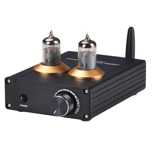 Pré-amplificateur stéréo bluetooth hi-fi avec tube 12V 2A pour salon