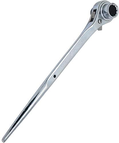 Llave de trinquete 19-24 mm para evitar cambios de herramienta en andamios 6