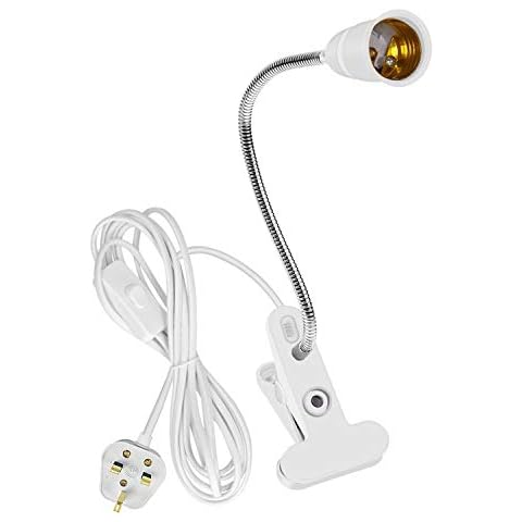 Clip Desk Lamp with Flexible Light Base Cover