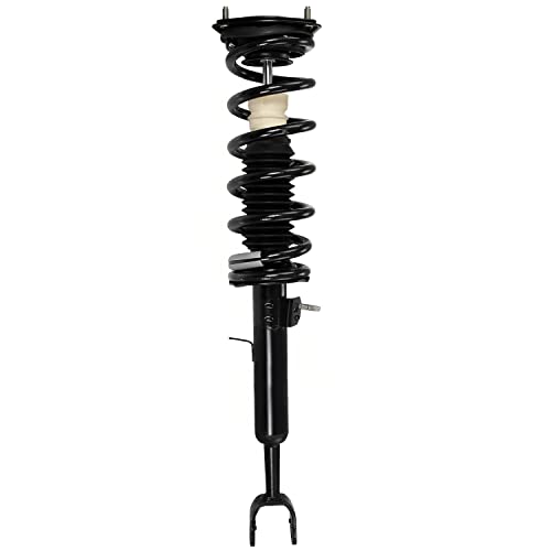 Image of Detroit Axle - RWD Struts Shocks for 03-06 Infiniti G35, 2 Rear Shock Absorbers Assembly 2 Front Struts & Coil Spring 2003 2004 2005 2006 Replacement Suspension Kit