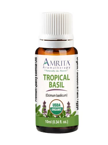 Aceite Esencial Orgánico de Albahaca Tropical 10 mL miniatura 1