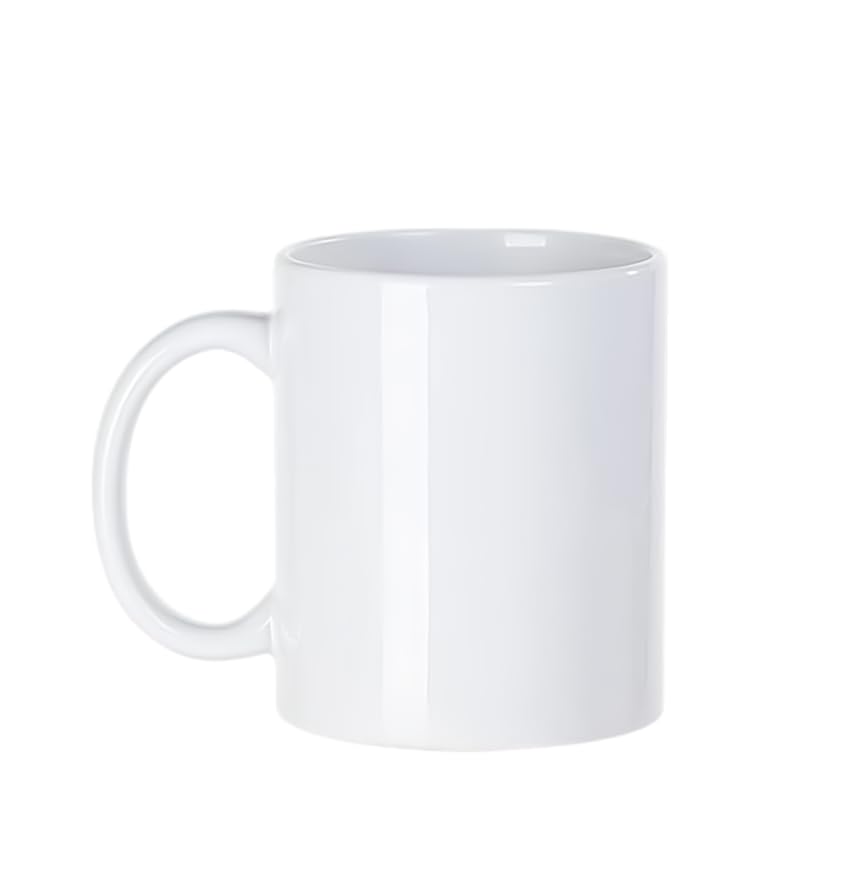 Taza de cerámica blanca 11 oz para sublimación miniatura 1