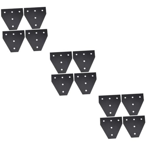 Gatuida 12pcs Aluminum Alloy t Shape Joining Plate for Printer Parts Linear Extrusion Device Compatible Aluminum Extrusi