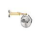 Fostoria TPI Corporation 40-LDF-TE Loading Dock Fan Head and Arm Combination ? 40" Reach Dual Steel Tubing, 120V, w/2-embedded outlets, 18" Air Circulator w/TEAO Motor