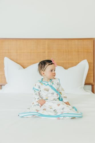 Image of Copper Pearl Baby Sleep Sack, CoComelon Friends - Wearable Blanket for 0-6 Months, Sleeveless Sleep Sack for Baby Boy or Girl