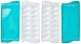 OXO Tot 2-Piece Baby Food Freezer Tray With Protective Cover, Teal
