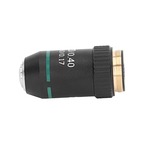 Achromatisches Objektiv Achromatisches Mikroskopobjektiv aus Messing Verchromtes 20X-Mikroskop-Objektivobjektiv-Schnittstelle 20,2 Mm