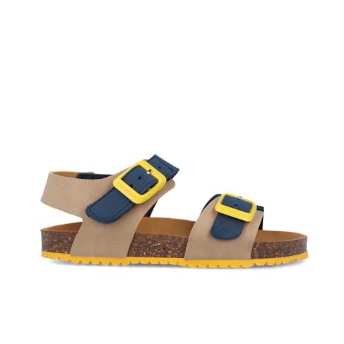 Sandales Garvalín Garçon 252474 en cuir bleu marine