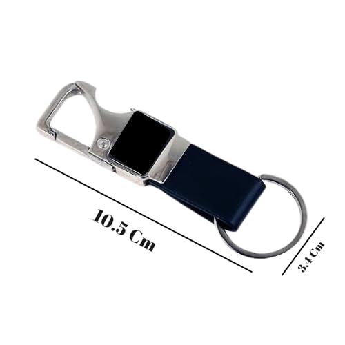 Image of Personalized Keychain with Name Engraved I Metal Key Ring I Trendy Stylish Customized Keychains for Men, Husband, Boyfriends, Brother, Dad, Home, Office, Car & Bike