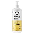 Vanilla & Shea Butter Dog Shampoo by Buddycare | Moisturising Shampoo for Dogs | Fresh Scented | With Aloe Vera and B5 (500ml)