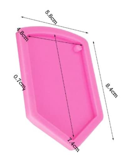 Shiny Pencil Silicone Keychain Mold - Pencil Keychain Mold - Epoxy Resin Mold - Silicone Key Chain Mold #TOP2