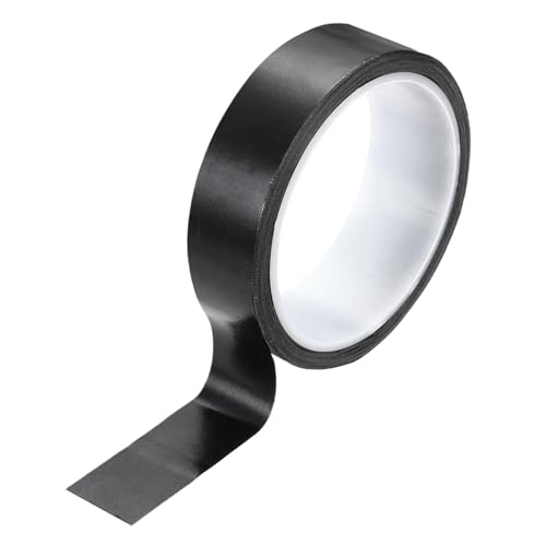 Image of PATIKIL High Temperature PTFE Tape 1 Inch x 33 Feet, PTFE Coated Fiberglass Adhesive Tape for Vacuum Sealer Machines Hand-Impulse Sealers Insulation, Black