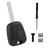 peugeot 806 hdi 2001 Material de Alta Calidad para Mayor Durabilidad: Hecha de plástico ABS resistente y componentes metálicos robustos, esta carcasa llave para Peugeot 206 garantiza una excelente resistencia al desgaste diario, ofreciendo una larga vida útil y protección continua para tus llaves de coche.