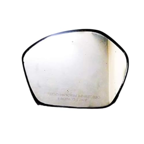 Far Vision Car Rear View Side Door Convex Mirror Glass Plate for TATA Zest/Bolt (Left)