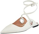  Boss Olivia Ballerina-C, Zapatos Tipo Ballet Mujer, Open White114, 38 EU