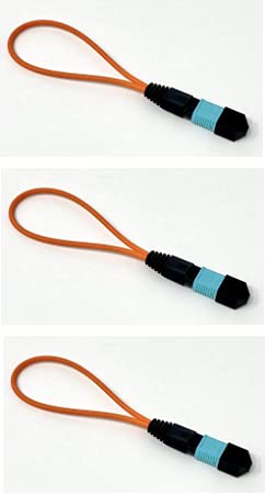 Image of RiteAV - MPO /MTP Loopback Test Cable - Multimode OM1-3 Pack