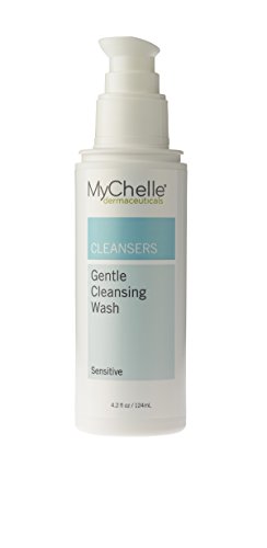 MyChelle Dermaceuticals Gentle Cleansing Wash- Ultra Mild & Vitamin-Enriched, Face Cleanser for Sensitive Skin, Non-Irritating, Vegan, Cruelty Free, 4.2 Fl Oz, Neem