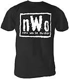 Costume Agent New World Wrestling Adult Black T-shirt (XX-Large)