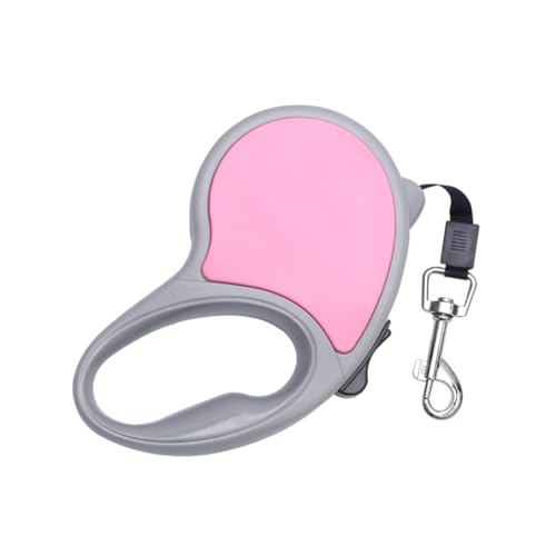 ifundom 5M Automatic Retractable Dog Leash for Dogs Telescopic Traction Rope Belt Pink for Training and Walking Pets