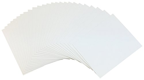 Crescent Creative Products Crescent #99 Illustration Board, Cold Press, Bulk Pack, 40 Count, 9" x 12" Size, 9 x 12 Inches, White