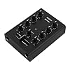 SubZero 2 Channel Desktop Mini DJ Mixer with Crossfader & Mic Input #4