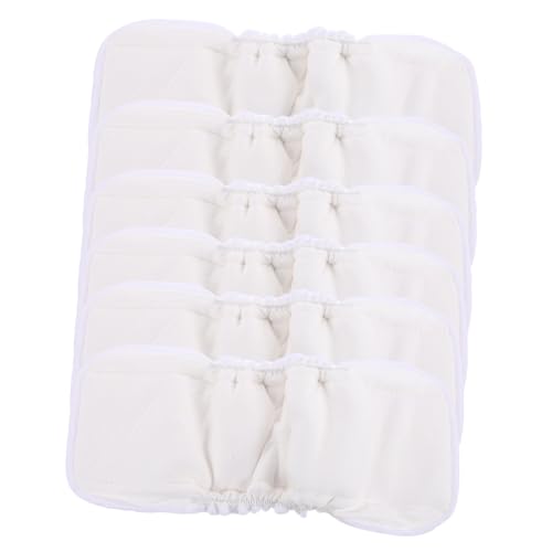 Inserts de couches lavables GALPADA absorbantes pour protection de bébé x6