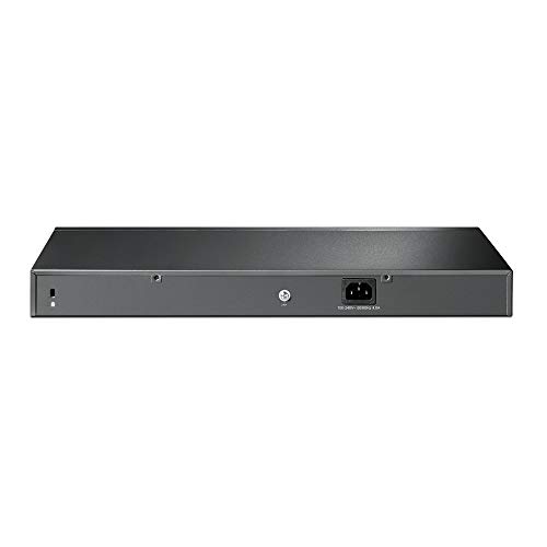 Image of TP-Link TL-SL2428P Jetstream 24-Port 10 /100Mbps + 4-Port Gigabit Smart Switch with 24-Port PoE+ | 24x 802.3at /af 250 W PoE Network Hub | Omada SDN | L2 /L3 /L4 QoS and IGMP snooping