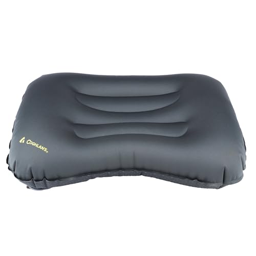 Almohada inflable de poliéster para viaje compacta miniatura 1