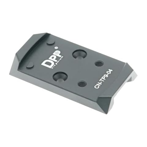 DPP Titanium Adapter Plate for Canik TP9/ SFX Rival Holosun 407K/507K/EPS Carry/EPS/RomeoZero Cover
