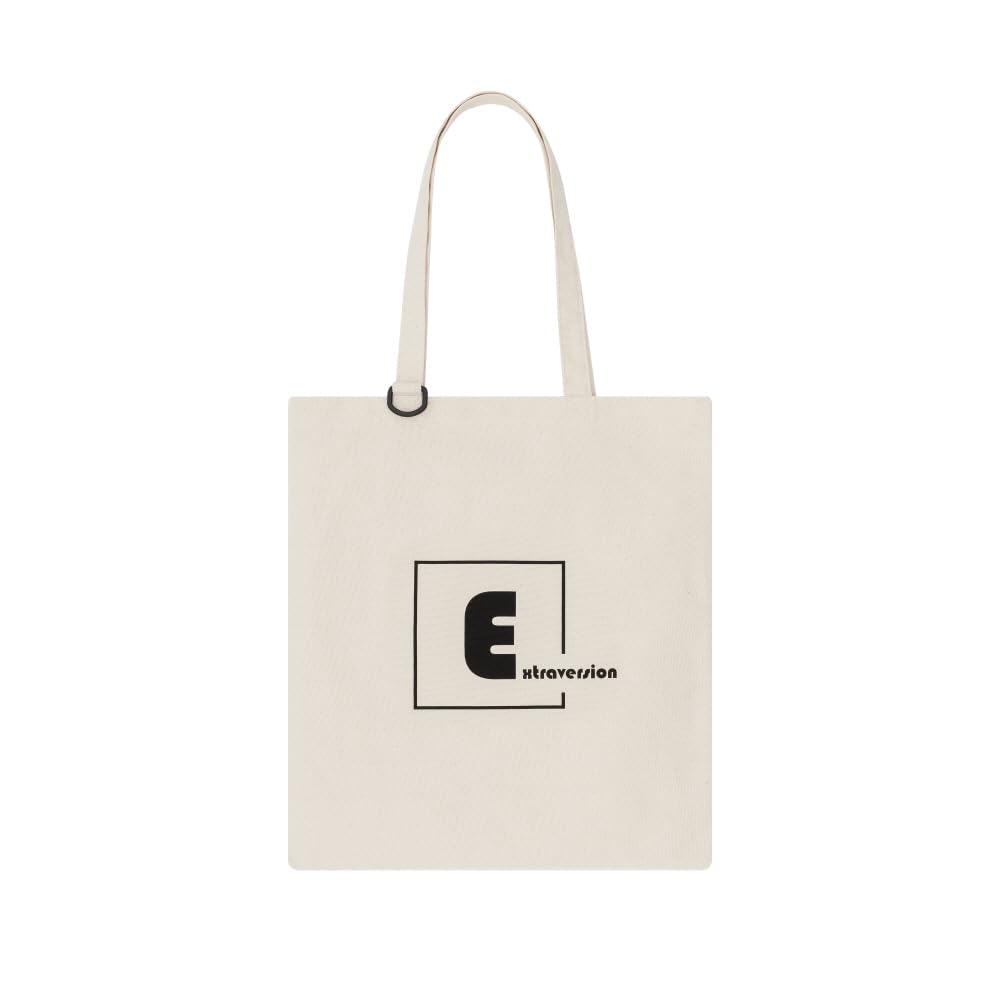 ITISWITA Economical cotton Tote Bag,Lightweight Medium reusable shopping cloth bag with letter (Width 15